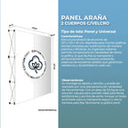 Panel Araña 2 Cuerpos C/Velcro
