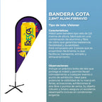 Banderas Gota - Mastil