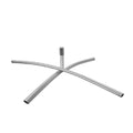 Base Cruz Tubo Gris 80X80 cm
