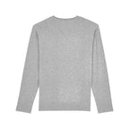 Camiseta Gris Melange de Algodon