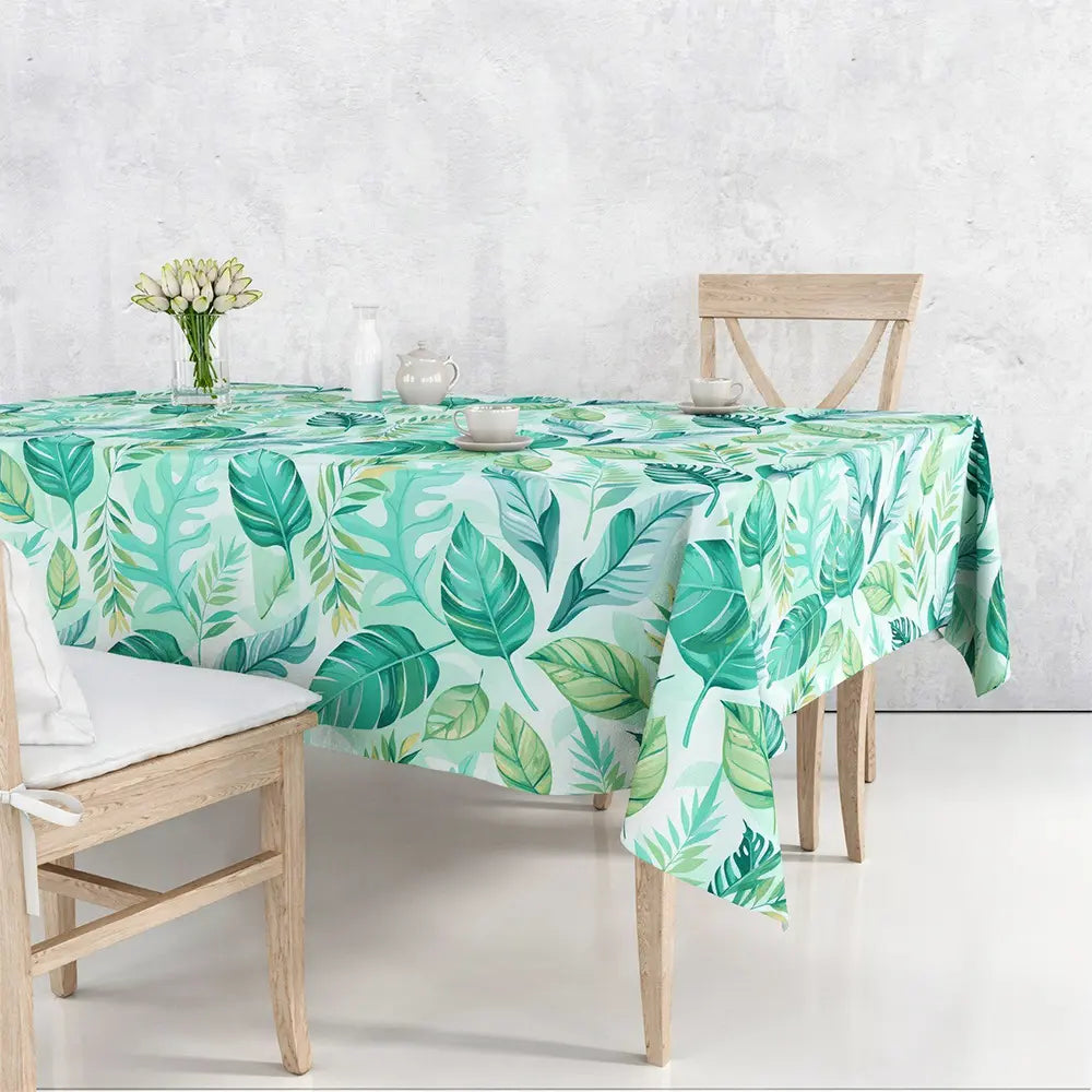 Aqua Leaves