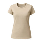 Polera Mujer Crudo de Algodón