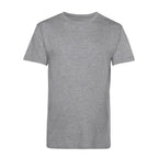 Polera Unisex Gris Melange de Algodón