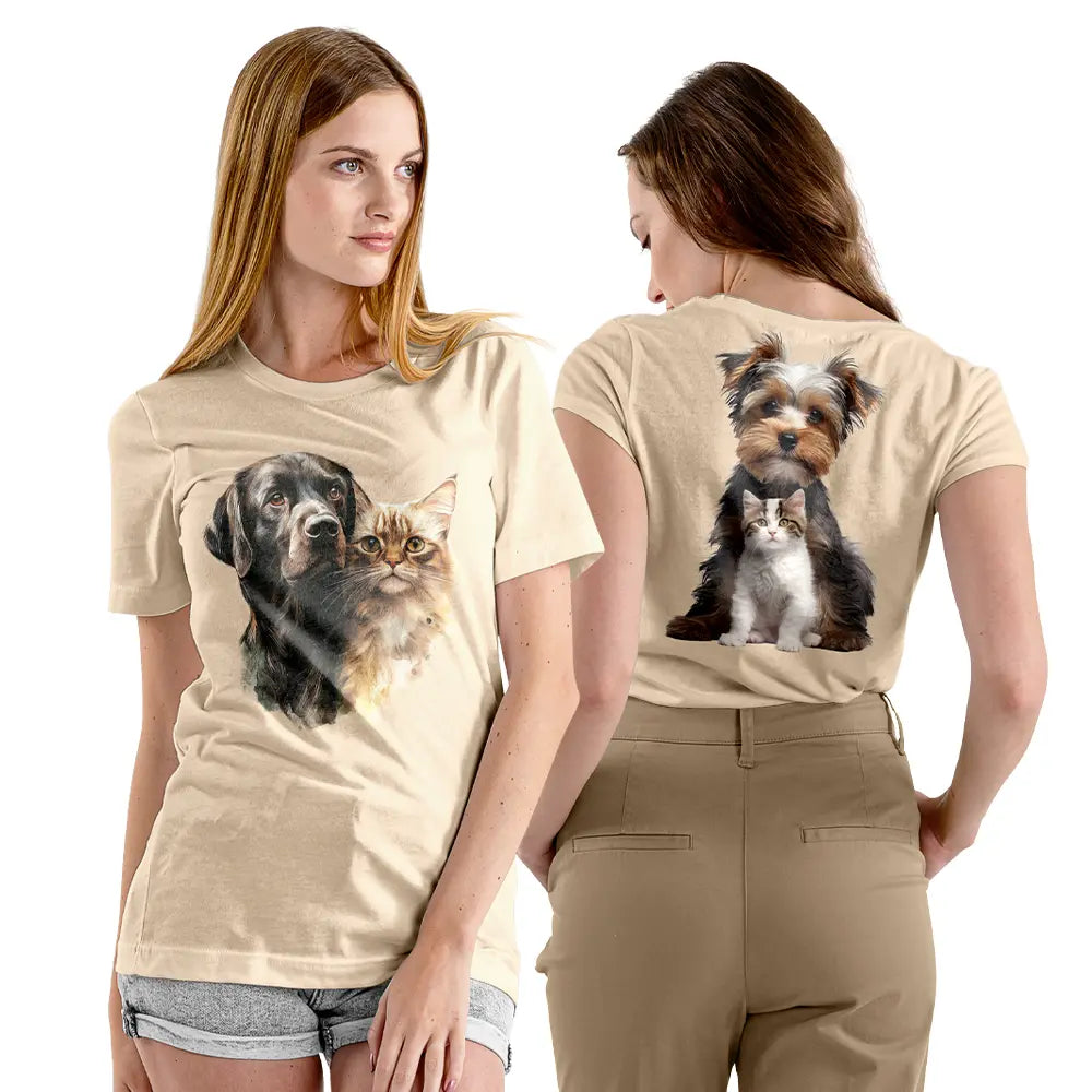 Polera Mujer Crudo de Algodón