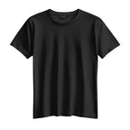 Polera Unisex Negra de Algodón