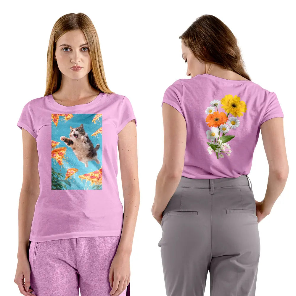 Polera Mujer Rosa de Algodón