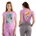 Polera Mujer Rosa de Algodón