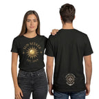 Polera Unisex Negra de Algodón
