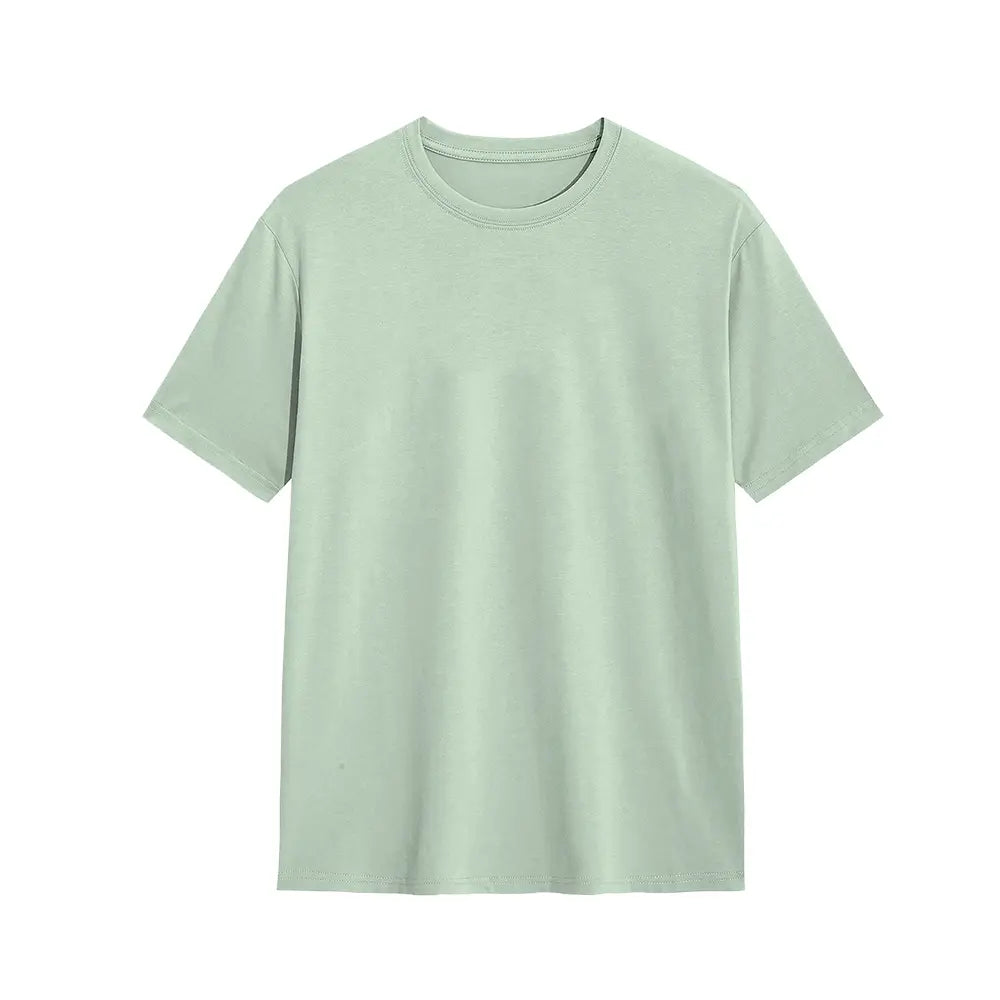 Polera Unisex Verde Menta de Algodón