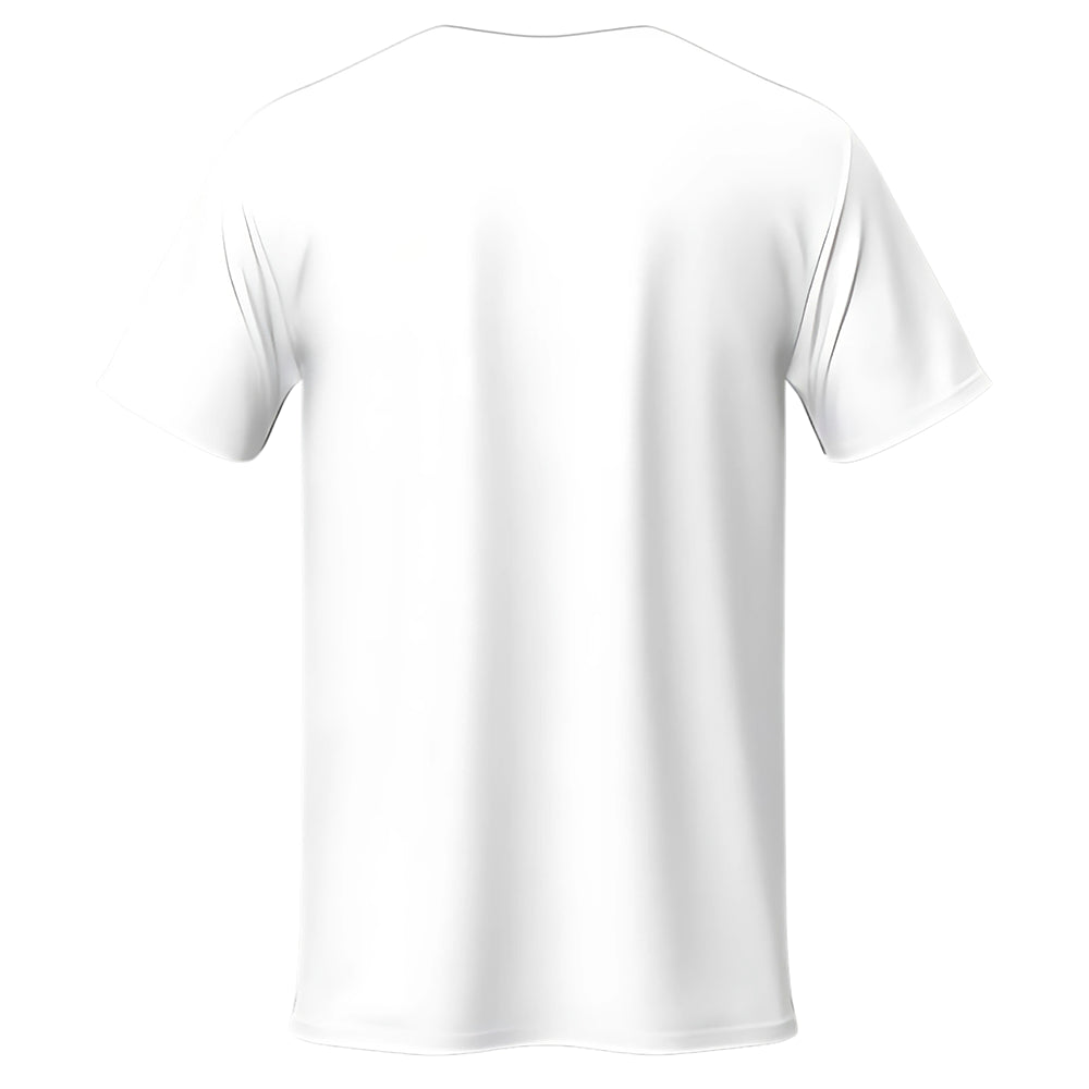 Polera Unisex Blanca de Algodón