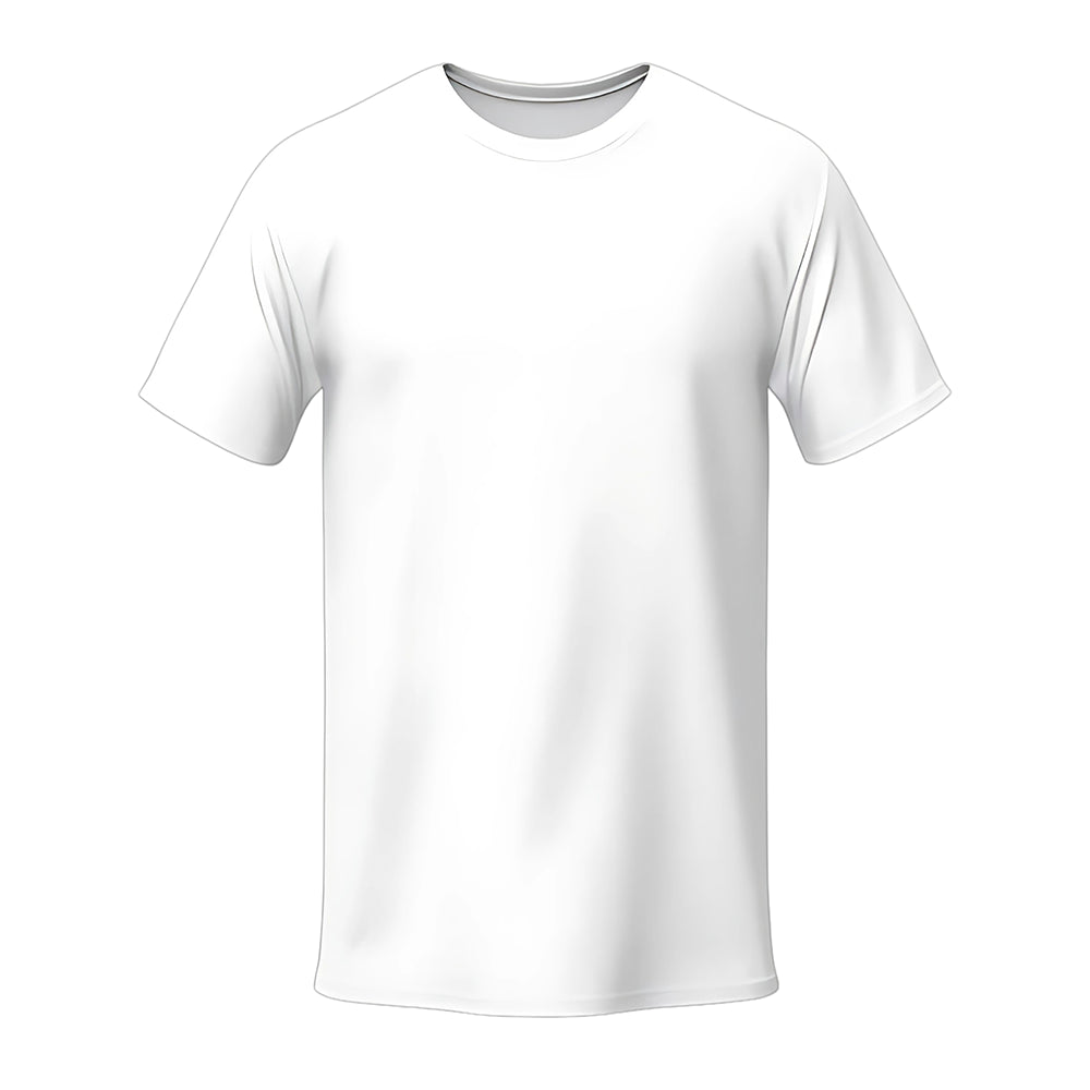 Polera Unisex Blanca de Algodón