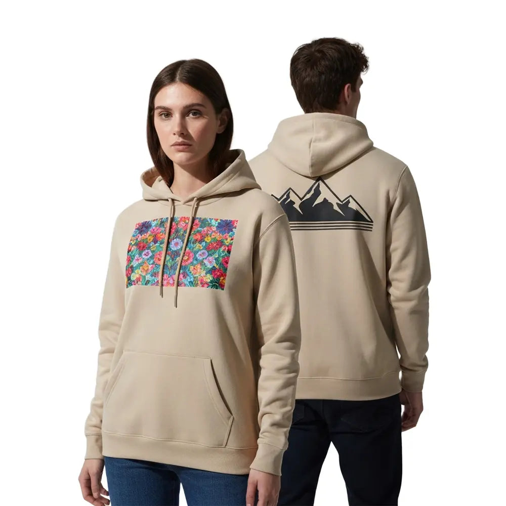 Polerones Canguro Crudo Unisex