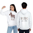 Polerones Canguro Blanco Unisex