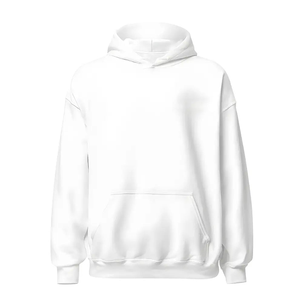 Polerones Canguro Blanco Unisex