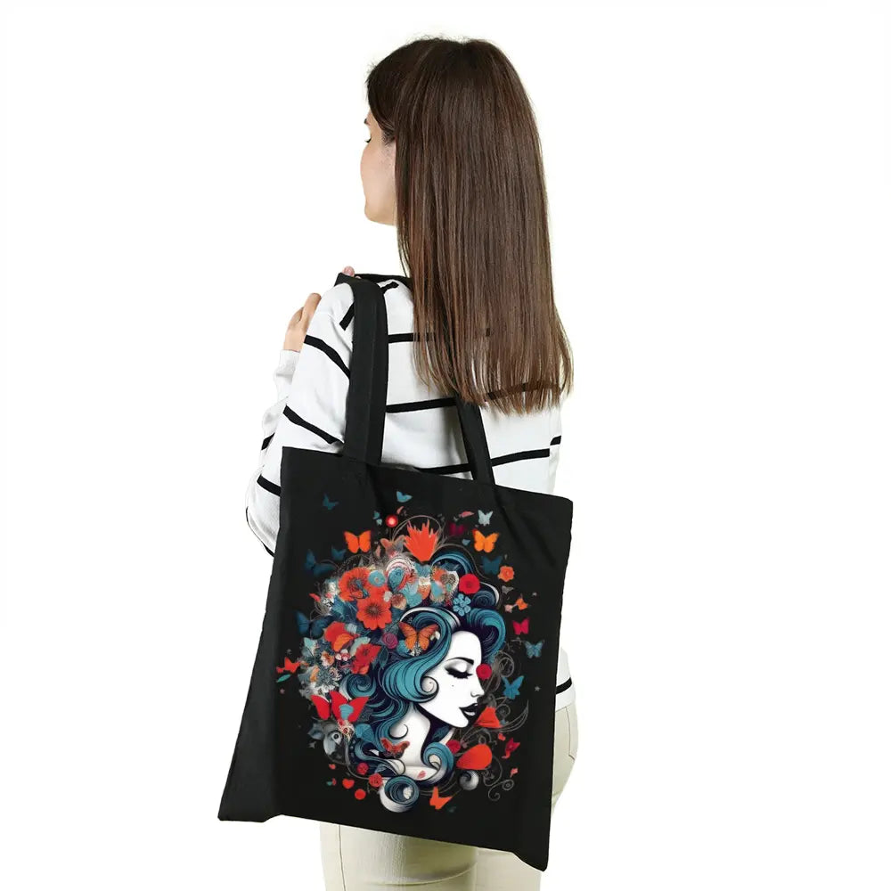 Tote bag Negro de Algodon